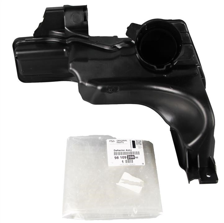 Air filter nozzle, air intake Citroen/Peugeot 98 109 208 80