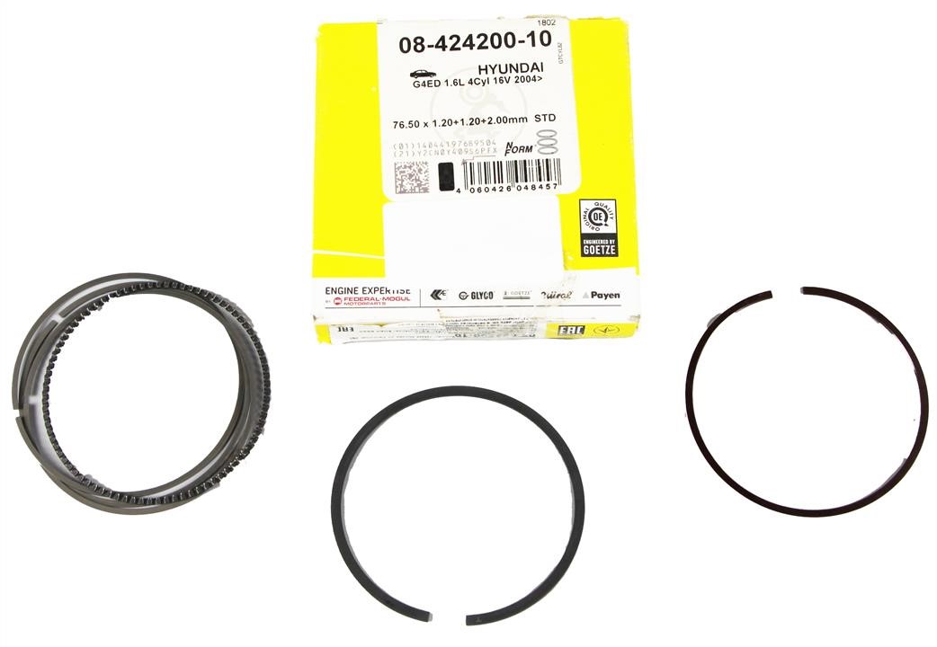 RING SET, PISTON, 1cyl, std Goetze 08-424200-10
