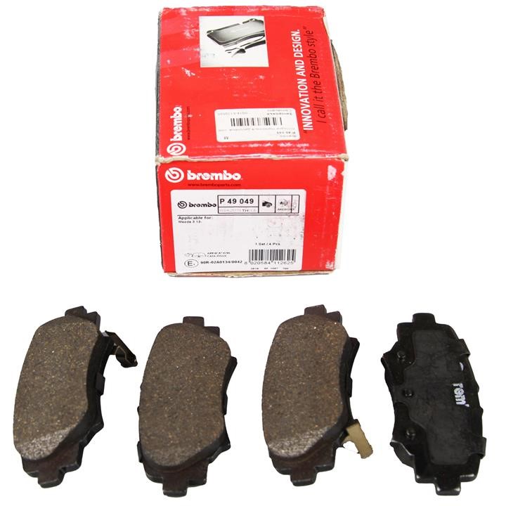 Brake pad set Brembo P 49 049