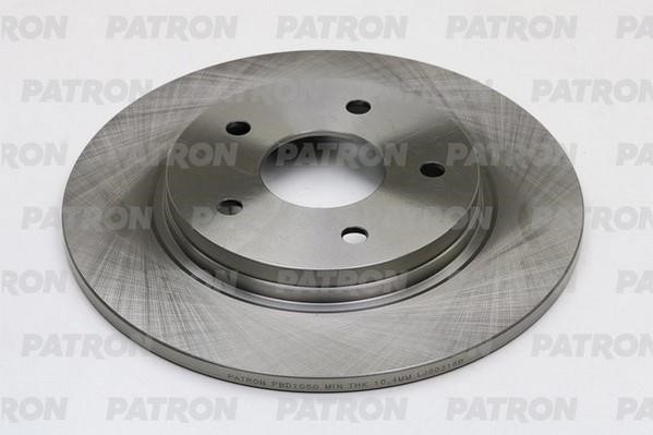 Patron PBD1050 Rear brake disc, non-ventilated PBD1050