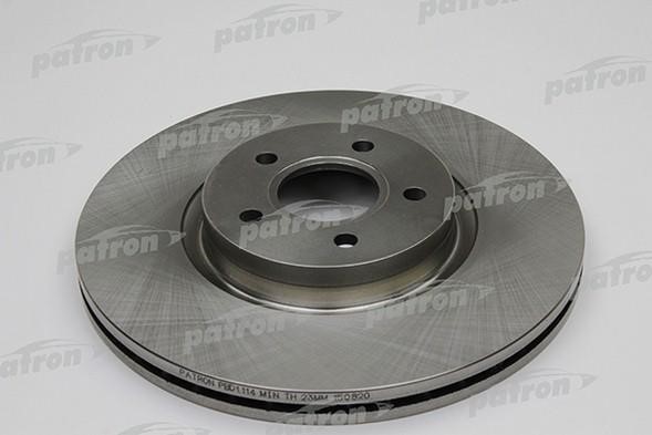Patron PBD1114 Front brake disc ventilated PBD1114