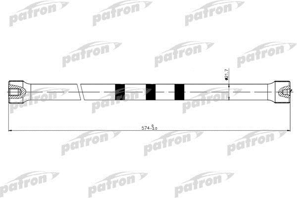 Patron PTB1010 Suspension torsion bar mounting bracket PTB1010