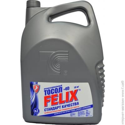 Felix 4606532001537 Antifreeze Felix Standard G11 blue, ready for use -45, 10l 4606532001537