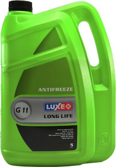 Luxe 666 Antifreeze Luxe G11 green, 5L 666