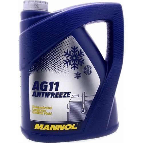 Mannol 4036021157719 Antifreeze Mannol Longterm Antifreeze AG11 G11 blue, concentrate, 5L 4036021157719