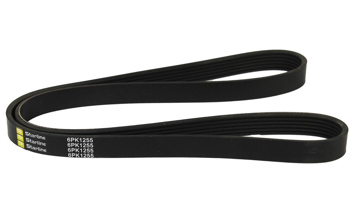 StarLine SR 6PK1255 V-ribbed belt 6PK1255 SR6PK1255