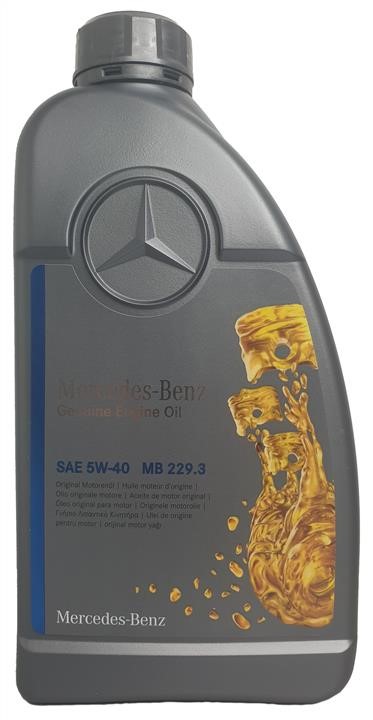 Mercedes A 000 989 85 06 11 AAEE Engine oil Mercedes Genuine Engine Oil 5W-40, 1L A000989850611AAEE