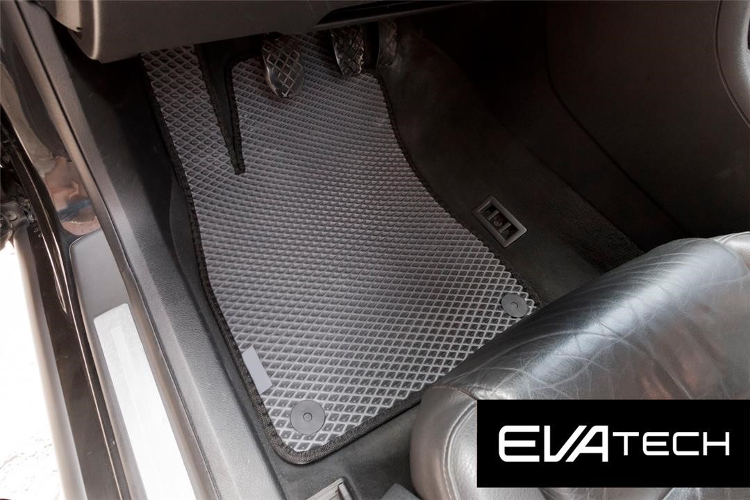 EVAtech EADI10006CGB Floor mats EVAtech for Audi A4, 3 generation (B7), (04-08), gray EADI10006CGB