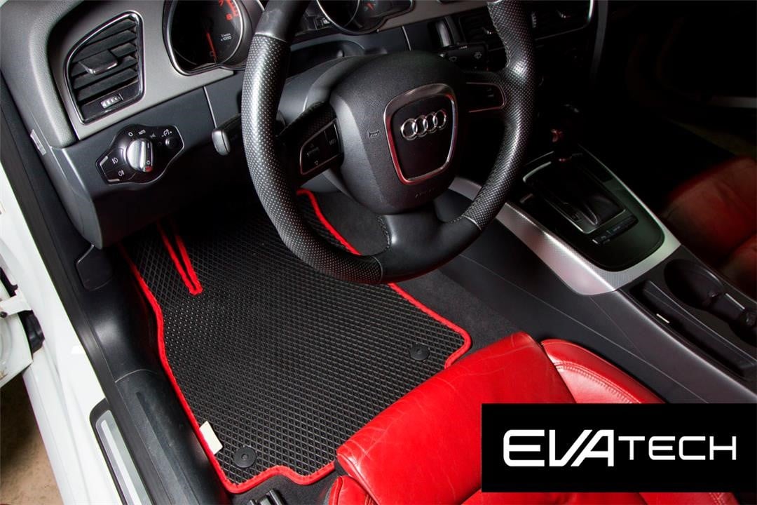 EVAtech EADI10009CBR Floor mats EVAtech for Audi A5, 1 generation (8T), (11-16), compartment, black EADI10009CBR