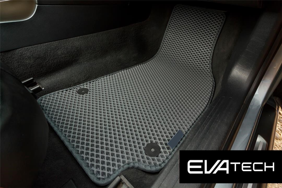 EVAtech EADI10011CGG Floor mats EVAtech for Audi A6, 3 generation (C6), (04-11), gray EADI10011CGG