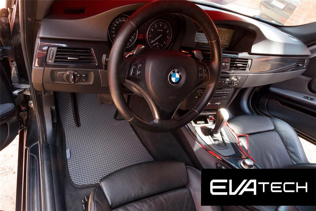 EVAtech EBMW10019CGB Floor mats EVAtech for BMW 3-Series, E92 compartment, (06-10), gray EBMW10019CGB