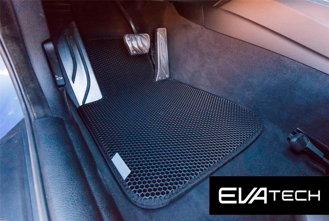 EVAtech EBMW10021CBB Floor mats EVAtech for BMW 4-Series, F32 compartment, (2013-), black EBMW10021CBB