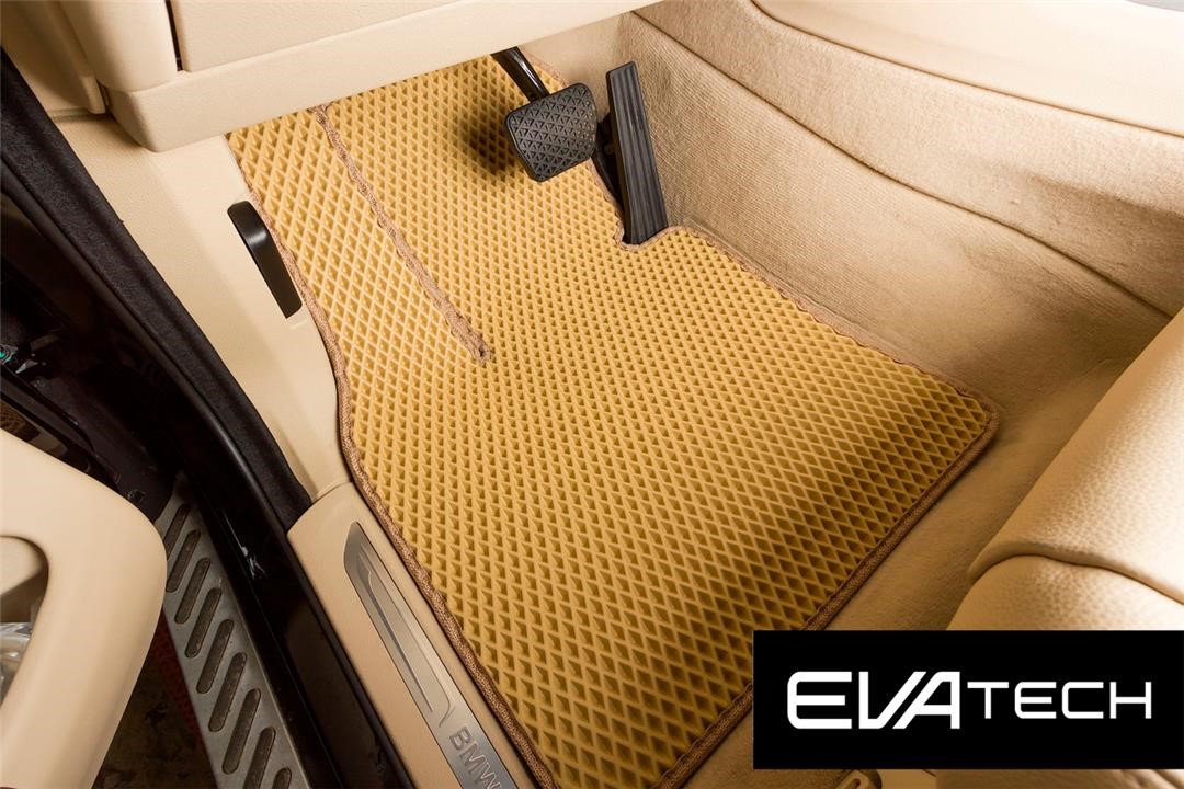 EVAtech EBMW10028CCC Floor mats EVAtech for BMW X5, 3 generation (F15), (2013-), cream EBMW10028CCC