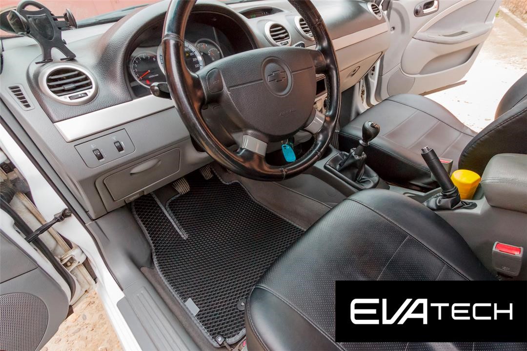 EVAtech ECLT10046CBG Floor mats EVAtech for Chevrolet Lacetti, black ECLT10046CBG
