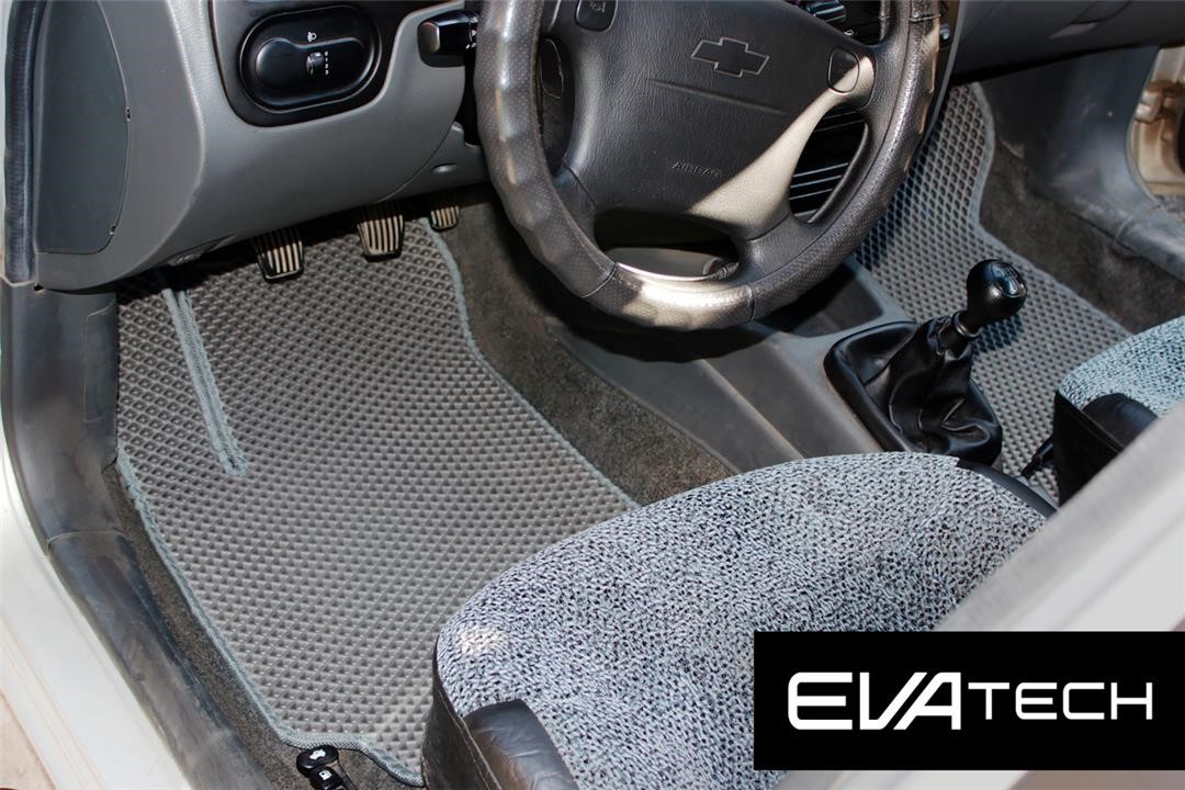 EVAtech ECLT10047CGG Floor mats EVAtech for Chevrolet Lanos, gray ECLT10047CGG