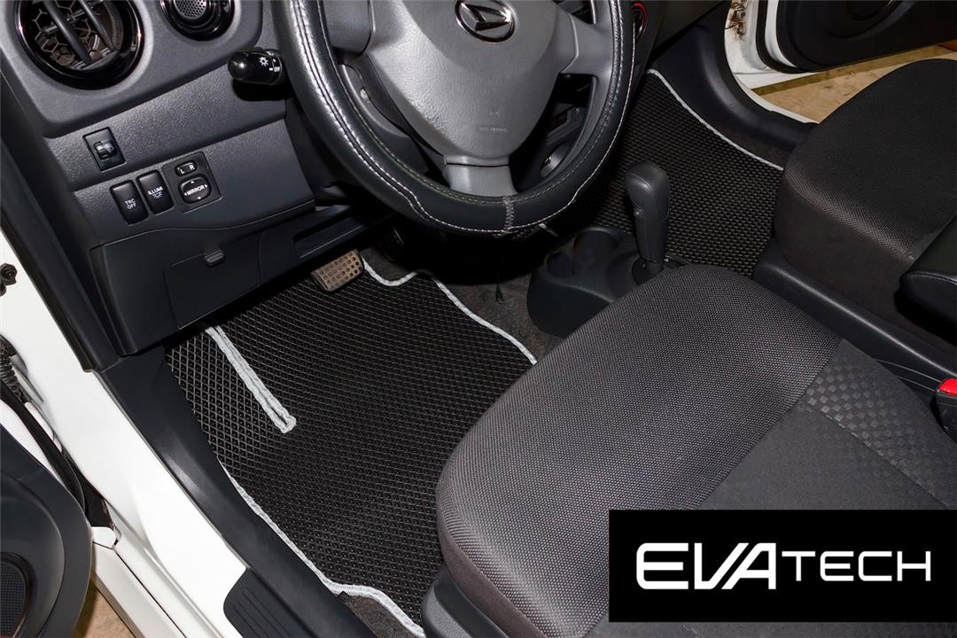 EVAtech EDHT10057CBG Floor mats EVAtech for Daihatsu Materia, black EDHT10057CBG
