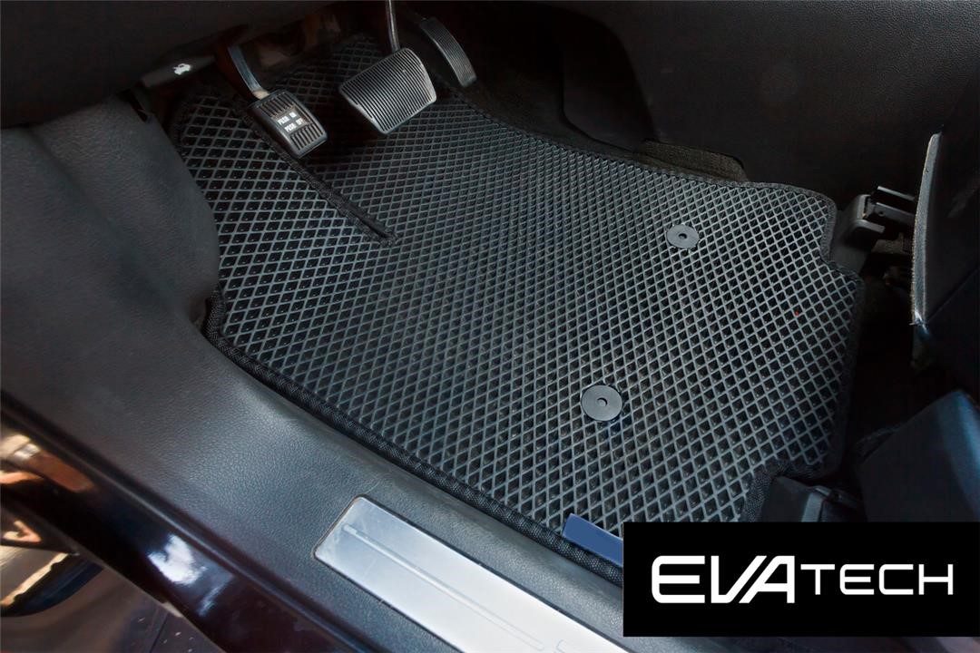 EVAtech EFRD10062CBB Floor mats EVAtech for Ford Edge, 1 generation, (12-15), black EFRD10062CBB