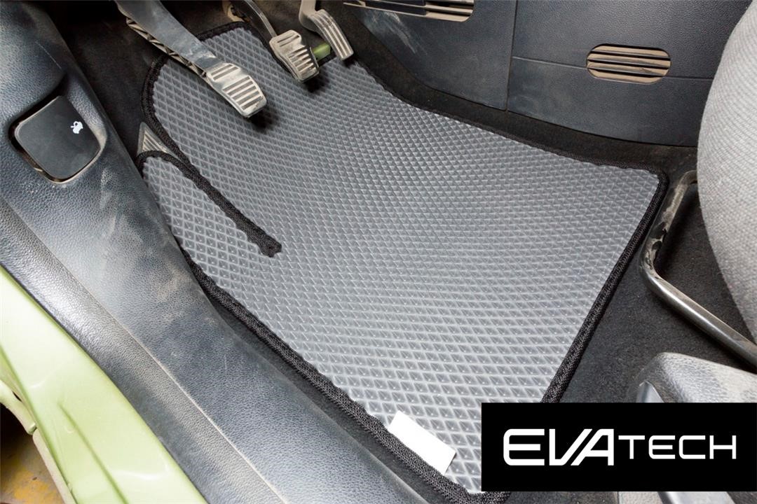 EVAtech EFRD10066CGB Floor mats EVAtech for Ford Fiesta (03-08) 5 doors, gray EFRD10066CGB