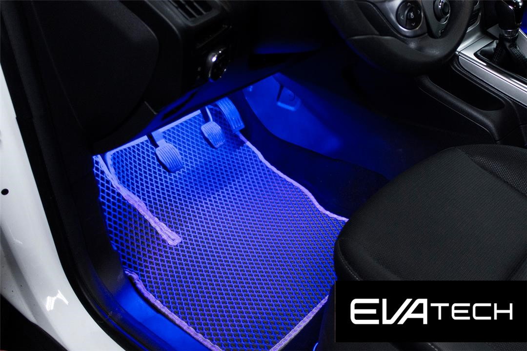 EVAtech EFRD10069CGB Floor mats EVAtech for Ford Focus 3 (2011-), gray EFRD10069CGB