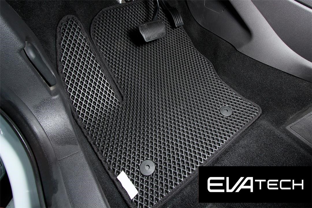 EVAtech EFRD10073CBB Floor mats EVAtech for Ford Kuga, 2 generation, (13-16), before restyling, black EFRD10073CBB