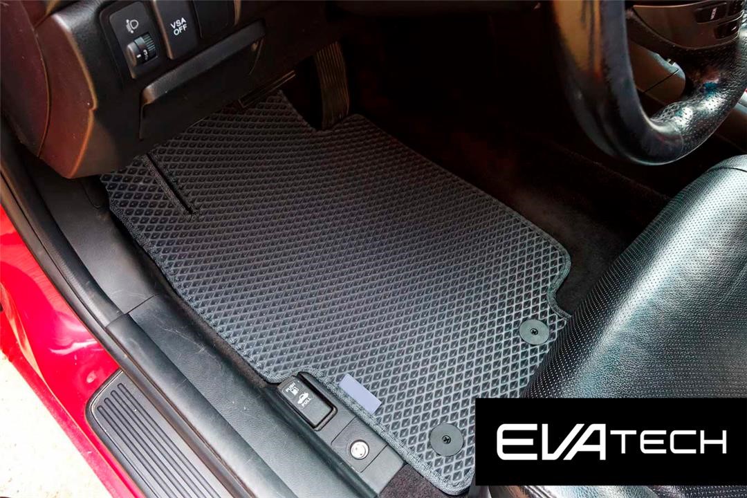 EVAtech EHND10084CGG Floor mats EVAtech for Honda Accord, 7 generation, (03-08), gray EHND10084CGG