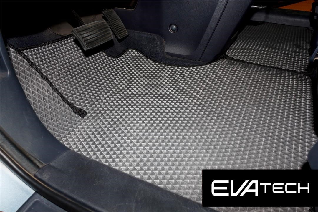 EVAtech EHND10092CGB Floor mats EVAtech for Honda CR-V 3 generation, (07-12), gray EHND10092CGB