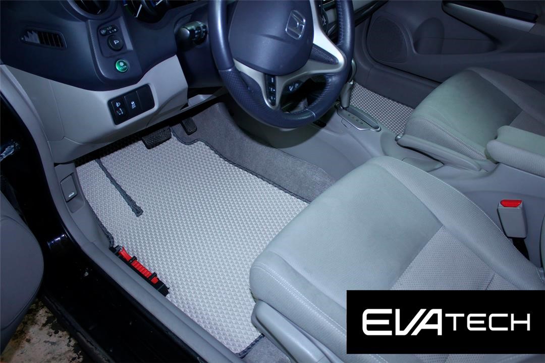 EVAtech EHND10095CGB Floor mats EVAtech for Honda Insight, 2 generation, (09-14), gray EHND10095CGB