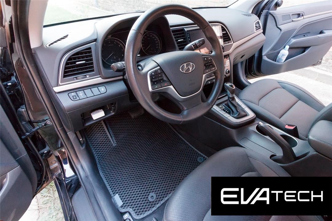 EVAtech EHDI10103CGG Floor mats EVAtech for Hyundai Elantra, 6 generation, (2015-), gray EHDI10103CGG
