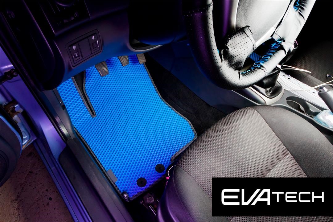 EVAtech EHDI10108CBB Floor mats EVAtech for Hyundai i30 (10-11), blue EHDI10108CBB