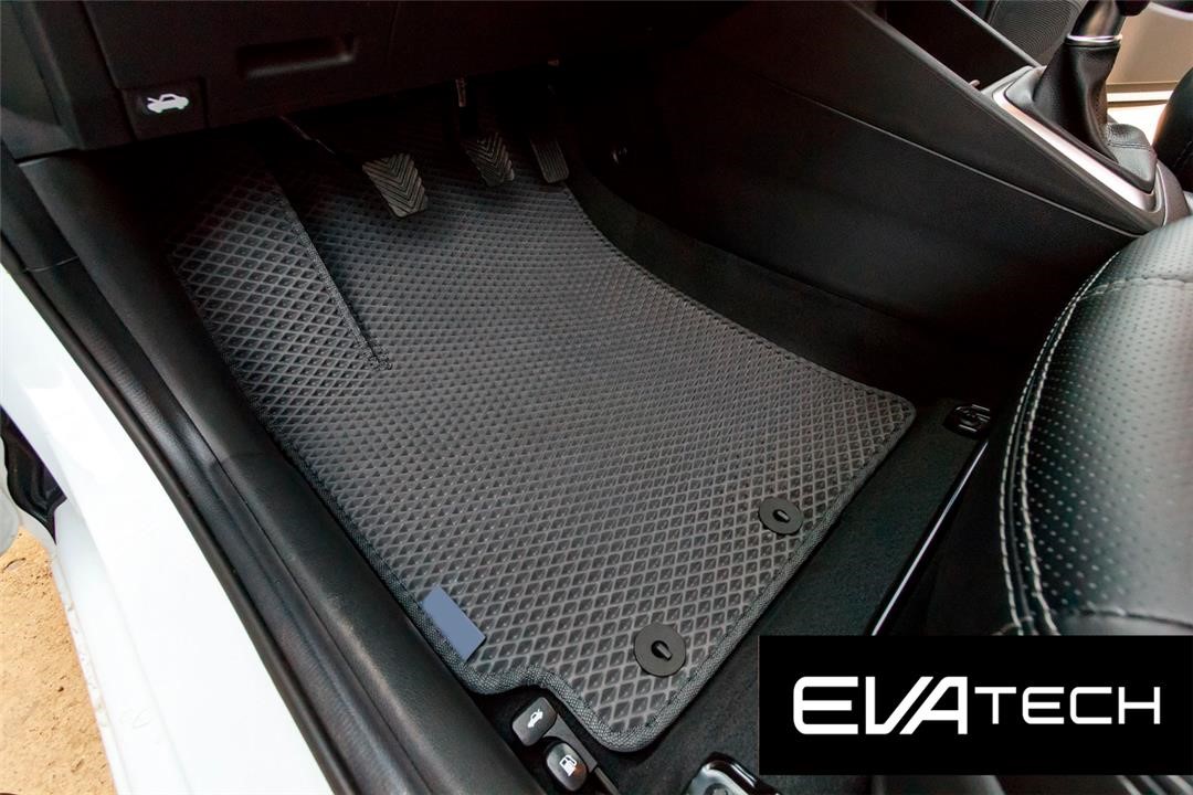 EVAtech EKIA10152CGG Floor mats EVAtech for Kia Rio, 4 generation (FB), (2017-), gray EKIA10152CGG
