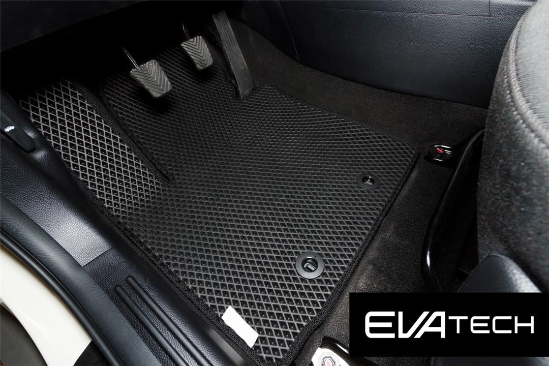 EVAtech EKIA10157CBB Floor mats EVAtech for Kia Soul, 2 generation, PS (2014-), black EKIA10157CBB