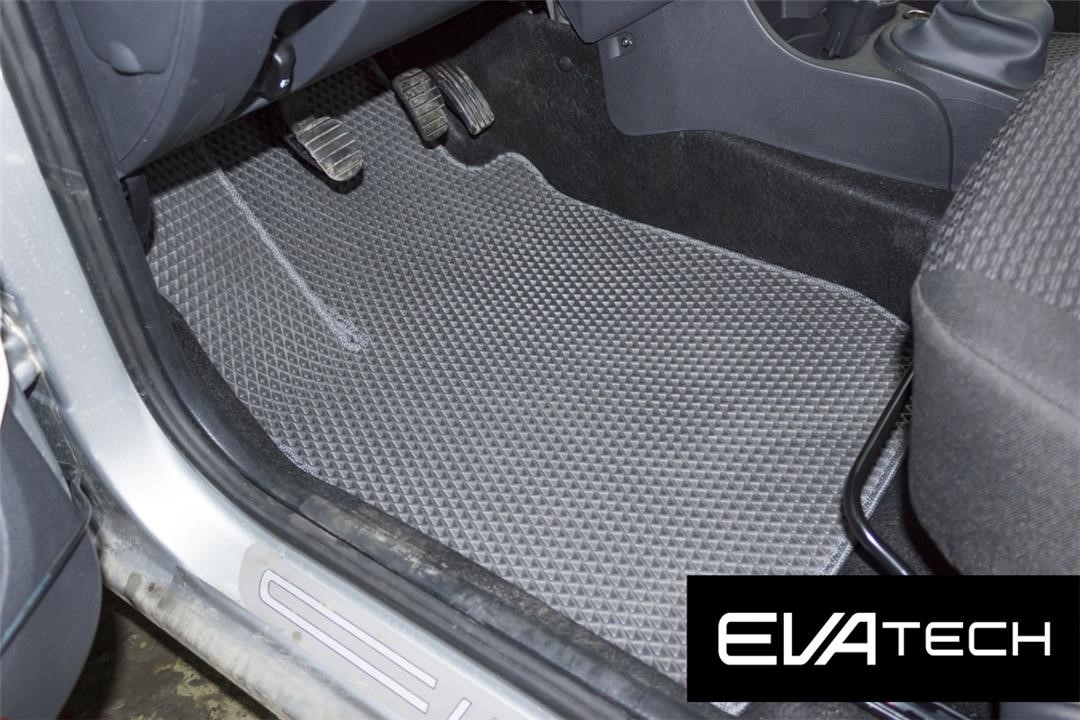 EVAtech ELAD10171CGG Floor mats EVAtech for Lada Largus 7 seats, gray ELAD10171CGG