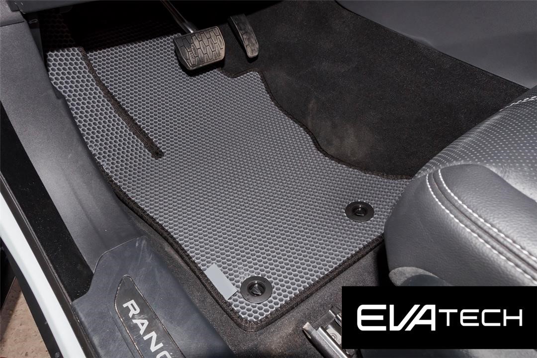 EVAtech ERVR10179CGB Floor mats EVAtech for Land Rover Discovery Range Rover Velar, 5 doors, 1 generation, L560 (2017-), gray ERVR10179CGB