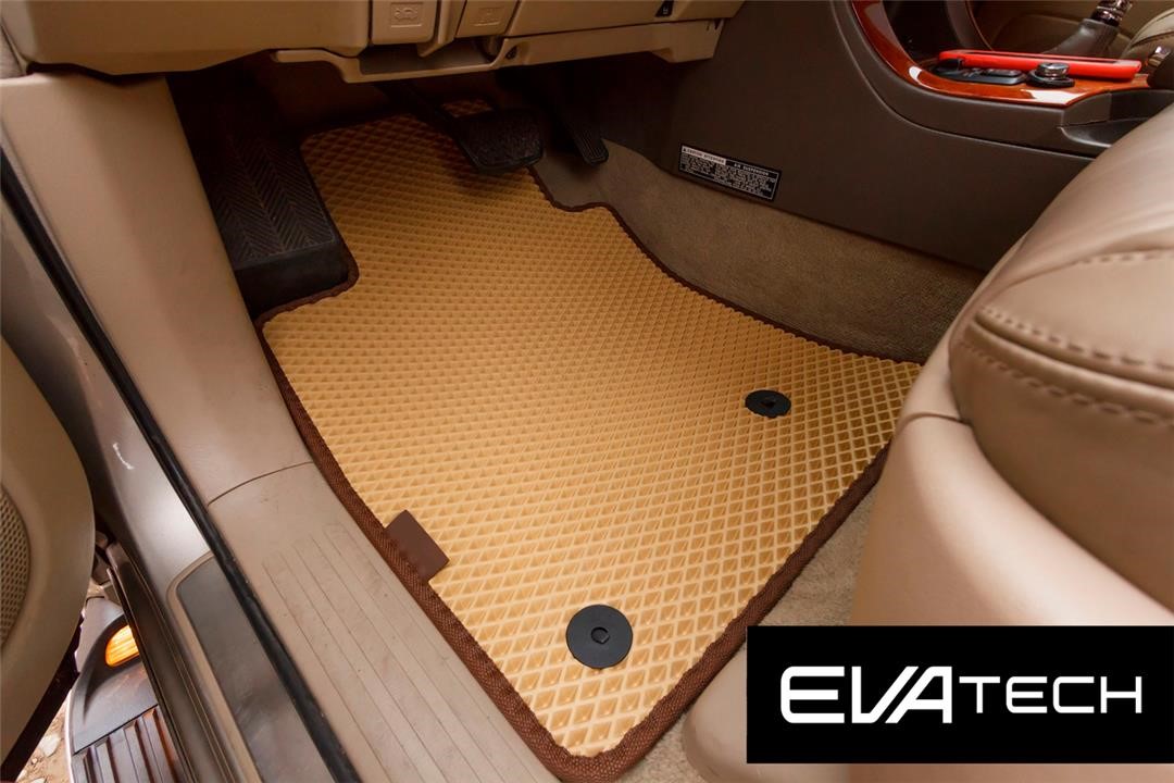 EVAtech ELXS10181CCB Floor mats EVAtech for Lexus GX470, 1 generation (J120), (02-09), cream ELXS10181CCB