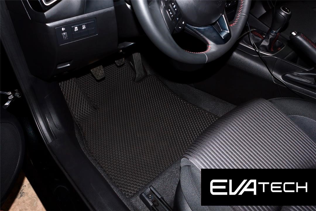 EVAtech EMZD10190CBB Floor mats EVAtech for Mazda 3 (13-19), black EMZD10190CBB