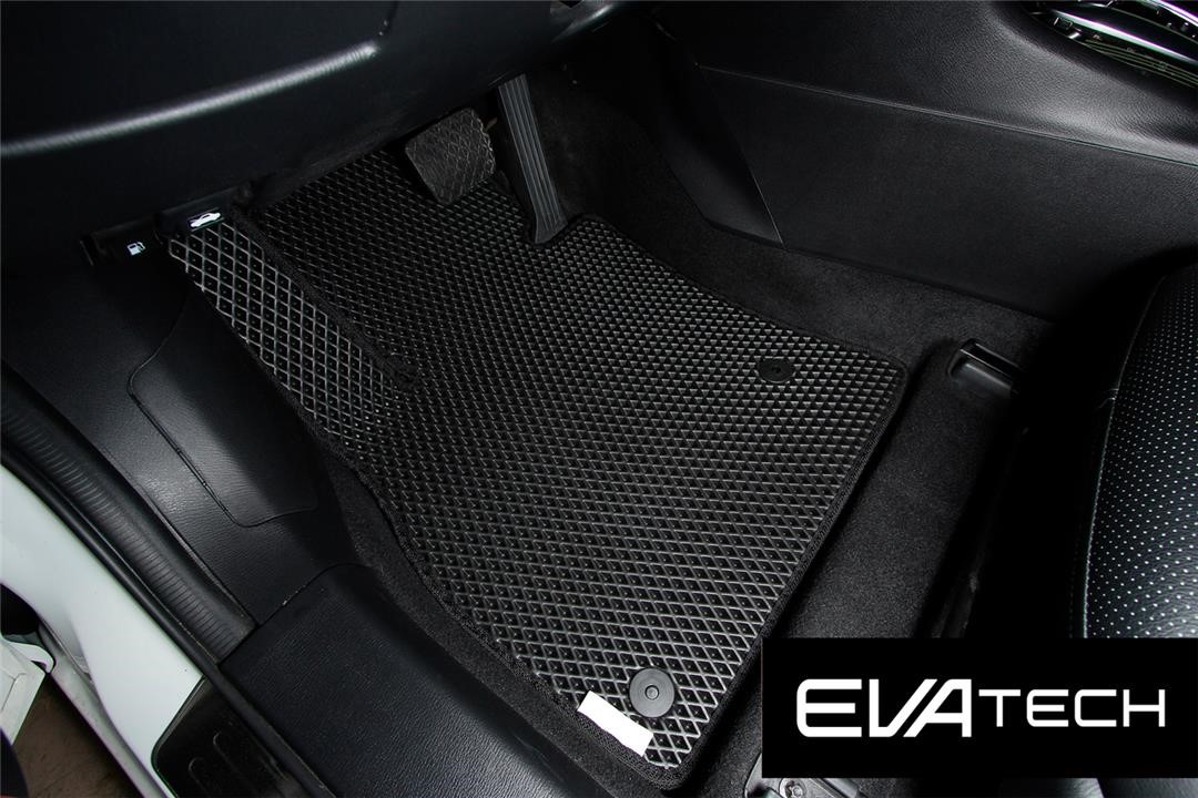 EVAtech EMZD10192CBB Floor mats EVAtech for Mazda 6, 3 generation (GJ), (2012-), black EMZD10192CBB