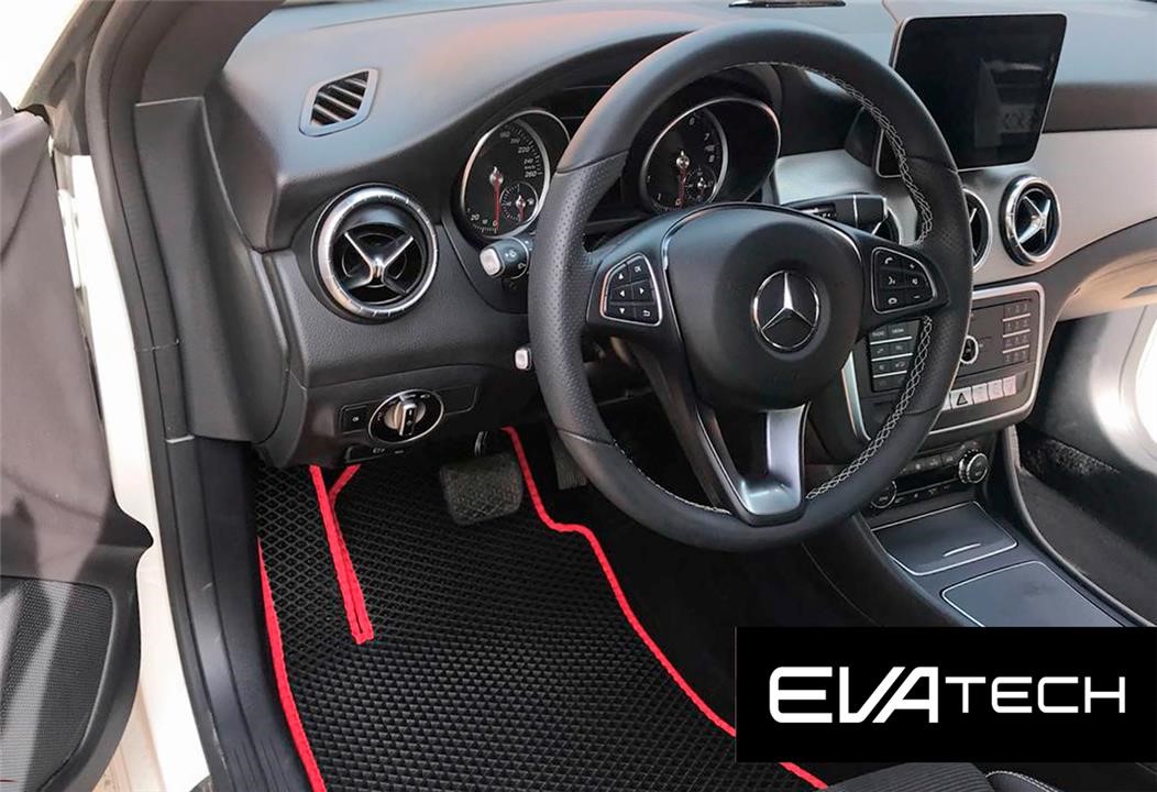EVAtech EMRC10200CBR Floor mats EVAtech for Mercedes-Benz CLA-Class 200, Urban, (2016-), black EMRC10200CBR