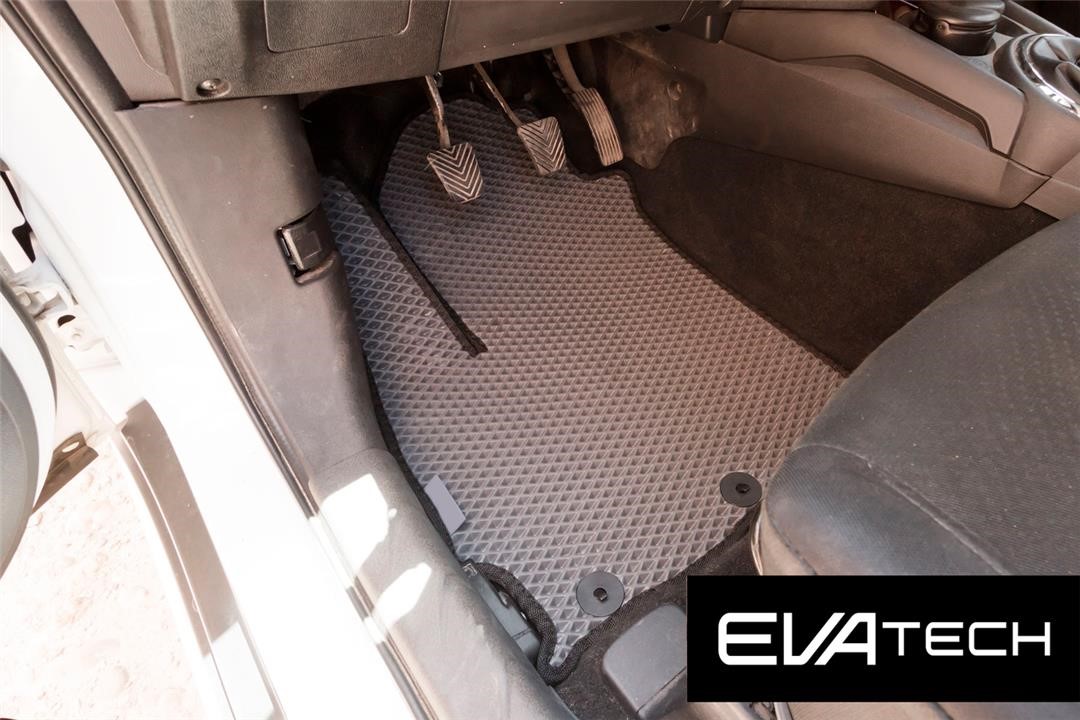 EVAtech EMTS10213CGB Floor mats EVAtech for Mitsubishi ASX, gray EMTS10213CGB