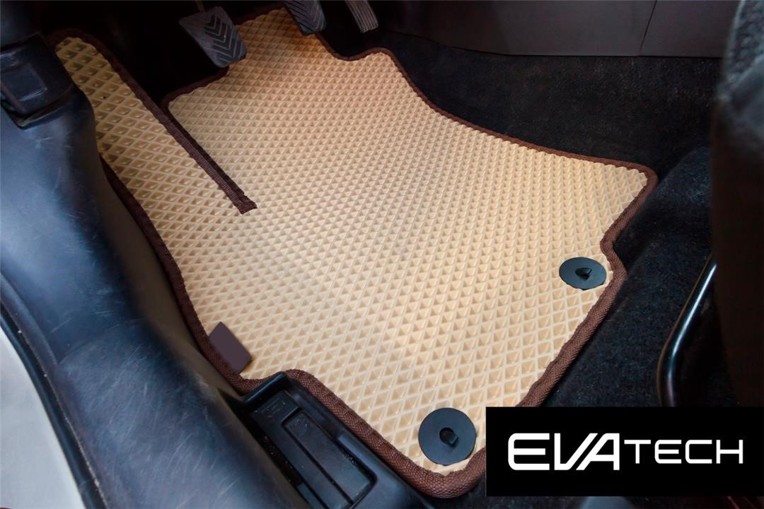 EVAtech EMTS10218CBB Floor mats EVAtech for Mitsubishi Lancer 10, beige EMTS10218CBB