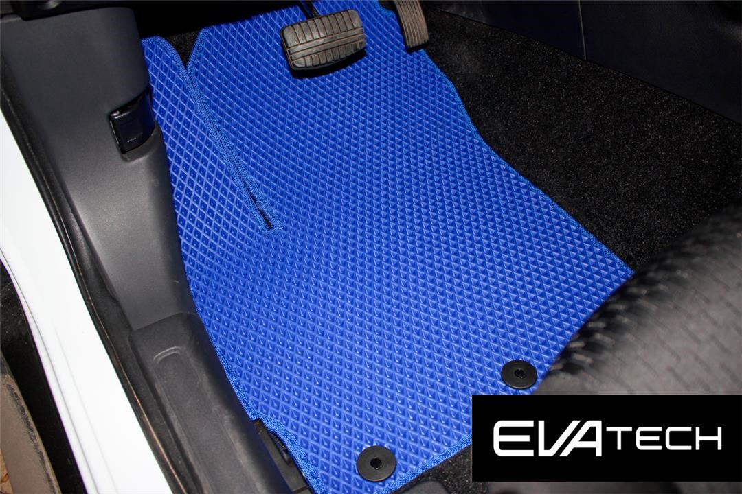 EVAtech EMTS10221CBB Floor mats EVAtech for Mitsubishi Outlander (2013-), blue EMTS10221CBB