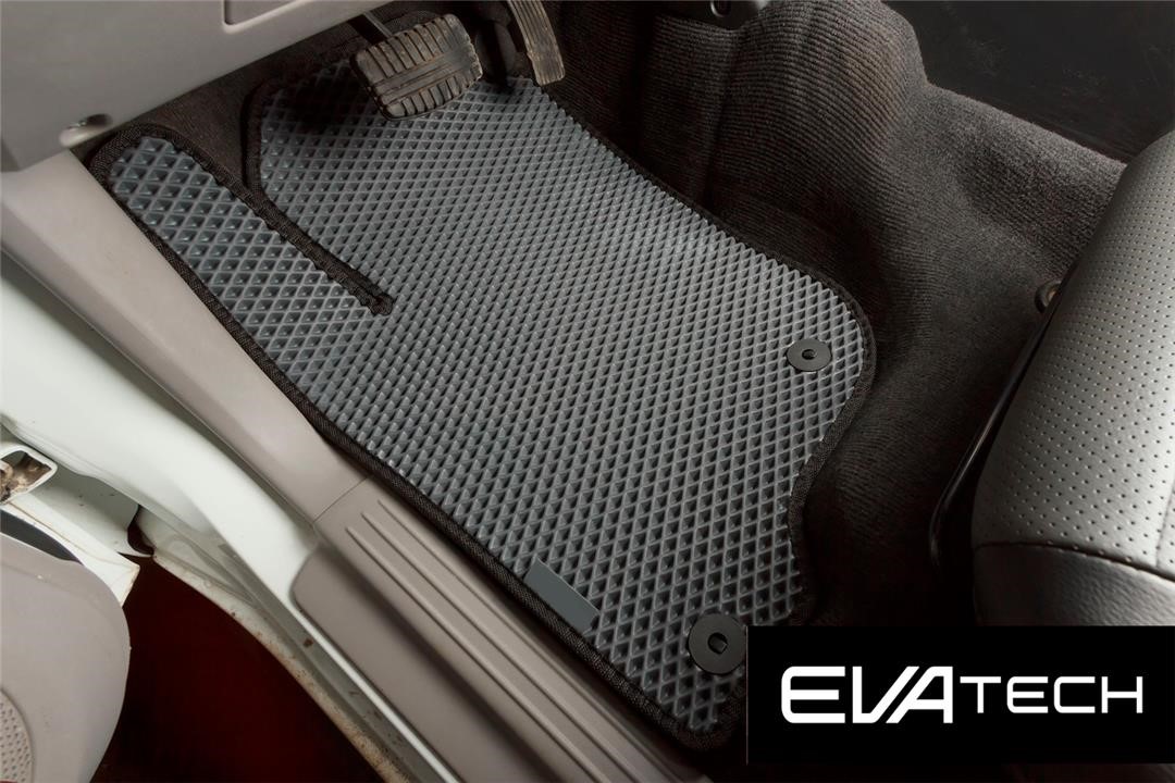 EVAtech EMTS10223CGB Floor mats EVAtech for Mitsubishi Pajero Sport, 2 generation, (08-17), gray EMTS10223CGB