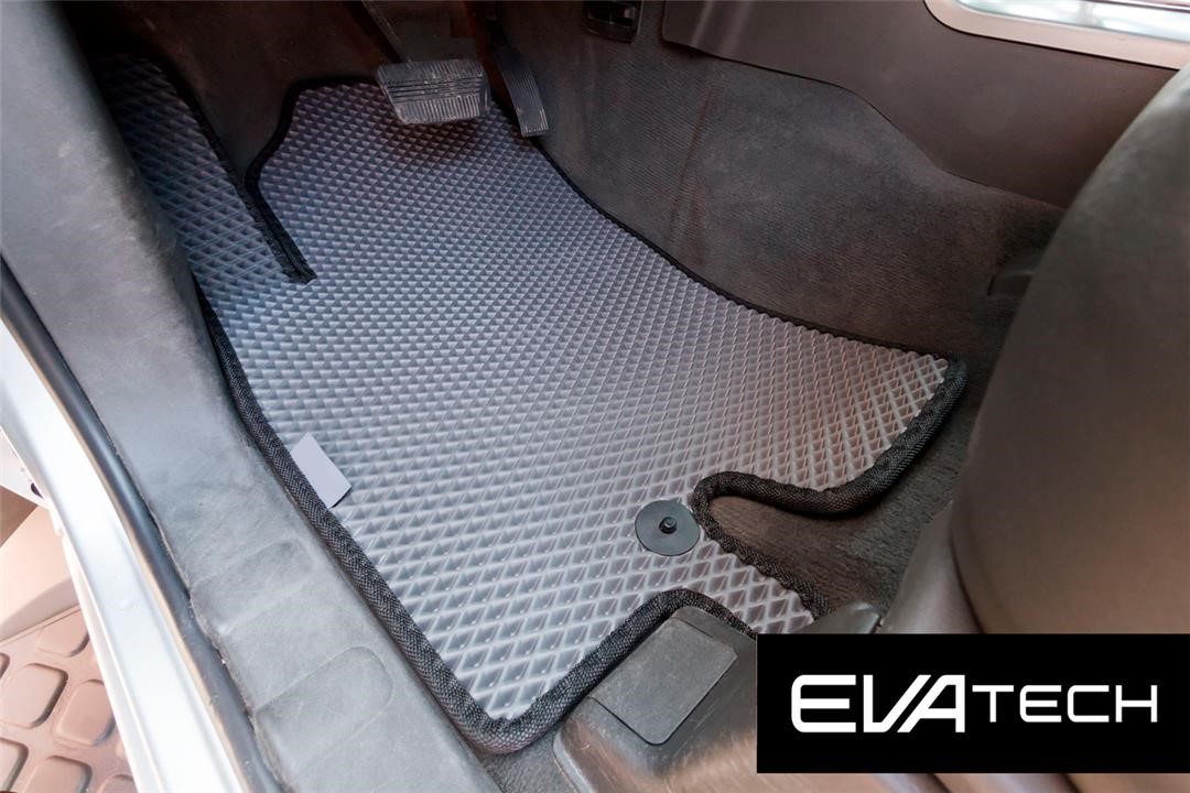 EVAtech ENSN10232CGB Floor mats EVAtech for Nissan Pathfinder (R51), 3 generation, (04-14), gray ENSN10232CGB