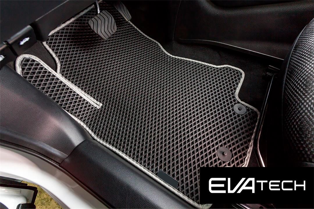 EVAtech ENSN10236CBG Floor mats EVAtech for Nissan Qashkai 2 generation (2016-) (Russian assembly), black ENSN10236CBG