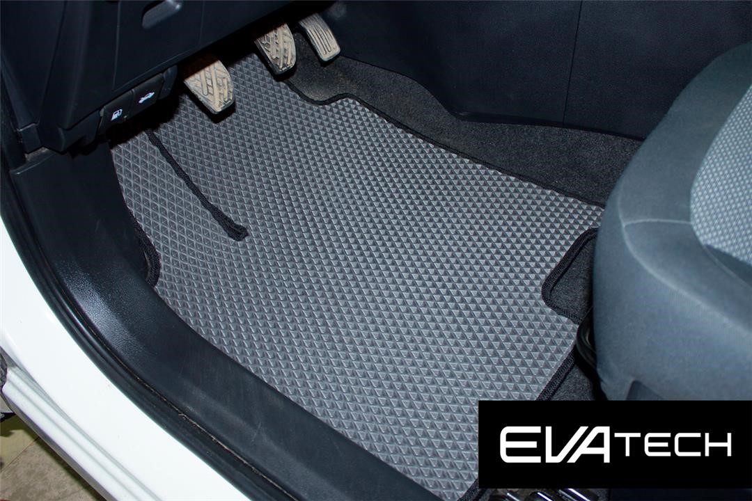 EVAtech ENSN10239CGB Floor mats EVAtech for Nissan Qashqai 1 generation (06-13), gray ENSN10239CGB