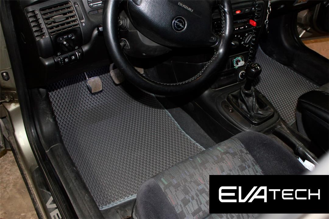 EVAtech EOPL10263CGG Floor mats EVAtech for Opel Vectra B (95-02), gray EOPL10263CGG