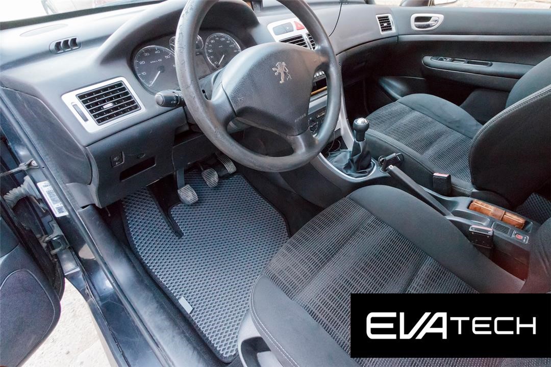 EVAtech EPGT10269CGB Floor mats EVAtech for Peugeot 307, gray EPGT10269CGB