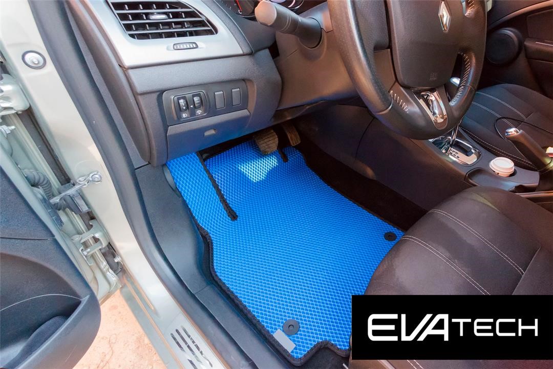 EVAtech ERNT10275CBB Floor mats EVAtech for Renault Fluence, 1 generation, (09-17), blue ERNT10275CBB