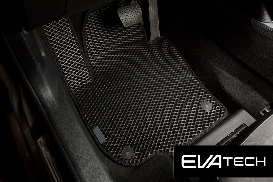 EVAtech ESKD10292CBB Floor mats EVAtech for Skoda Superb, 2 generation, B6, (08-15), black ESKD10292CBB