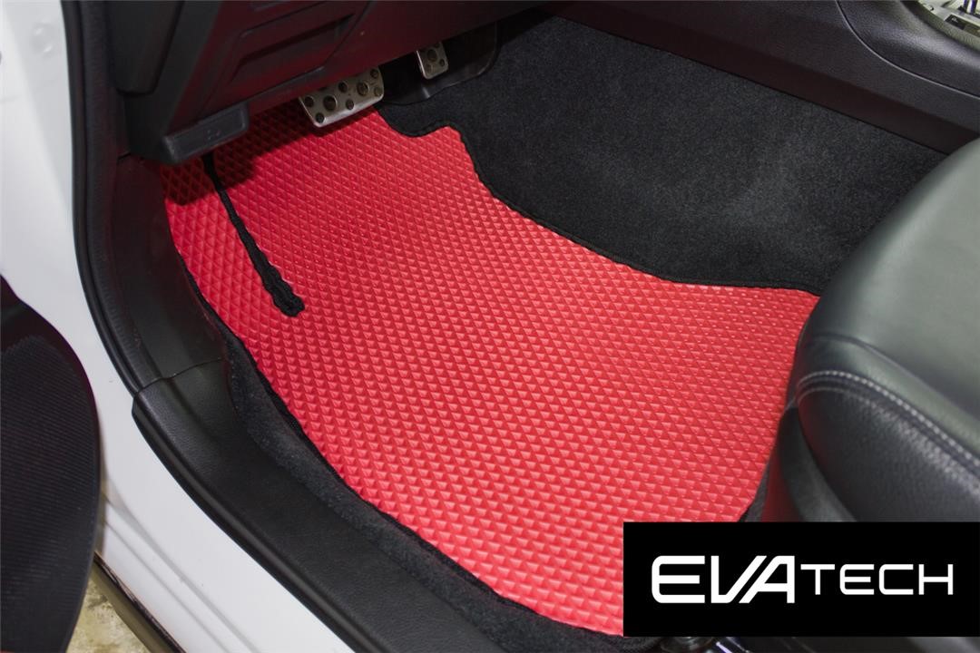 EVAtech ESBR10303CRB Floor mats EVAtech for Subaru XV, 1 generation, red ESBR10303CRB