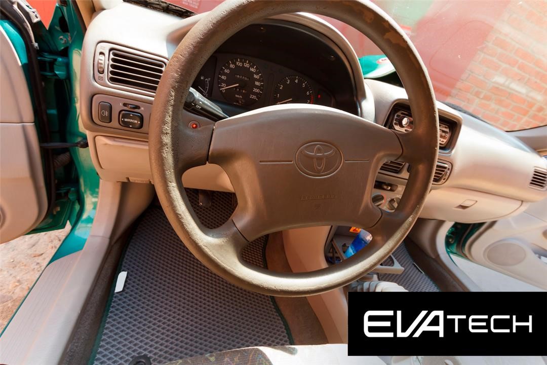 EVAtech ETYT10315CGB Floor mats EVAtech for Toyota Corolla (97-01), gray ETYT10315CGB